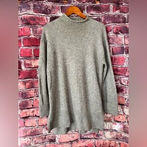 Anthropologie Moth Saskia Mock Neck Tunic Sweater